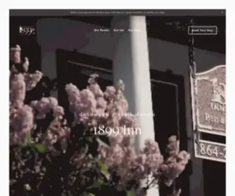 1899INN.com(1899 Inn) Screenshot