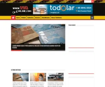 190Online.com(Portal de Notícias Policial) Screenshot