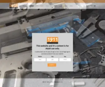 1911Builders.com(1911 Builders) Screenshot