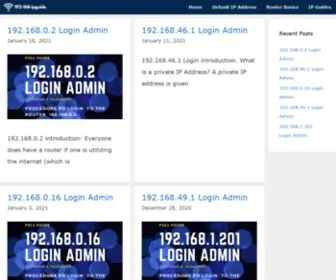 192-168-Ipguide.com(My WordPress Blog) Screenshot