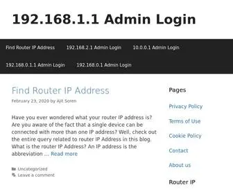 19216811Adminlogin.com(19216811 Adminlogin) Screenshot