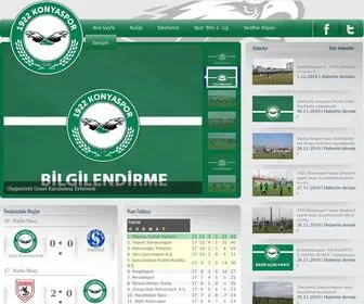 1922Konyaspor.org(1922 Konyaspor Kul) Screenshot