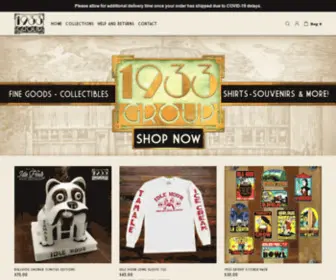 1933Groupshop.com(Bars by Los Angeles' 1933 Group Take You Back In Time) Screenshot
