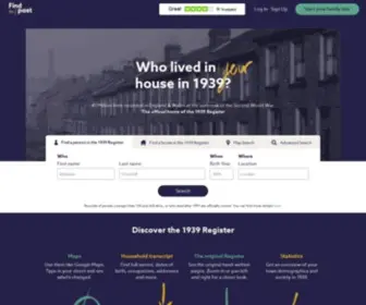 1939.com(Find Your Ancestors & Family History) Screenshot