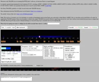 1942KHZ.net(The Derby WebSDR) Screenshot