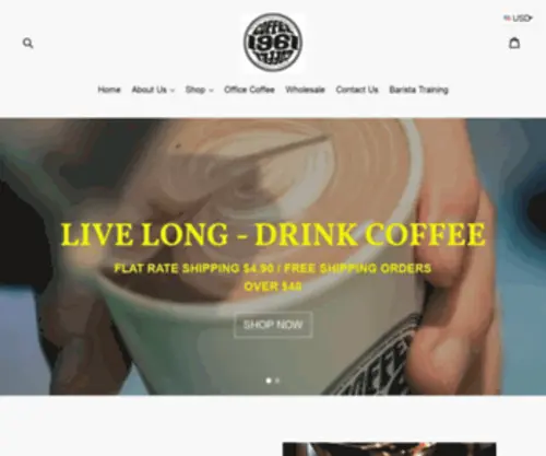 1961Coffee.com.au(1961 Coffee) Screenshot