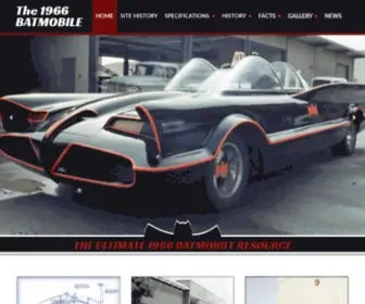 1966Batmobile.com(The Classic 1966 TV Batmobile) Screenshot