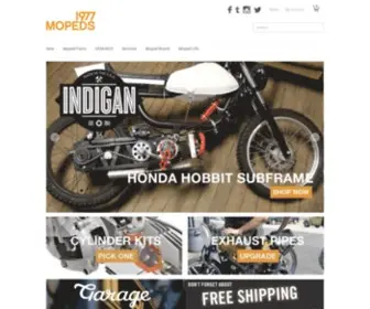 1977Mopeds.com(1977 Mopeds) Screenshot