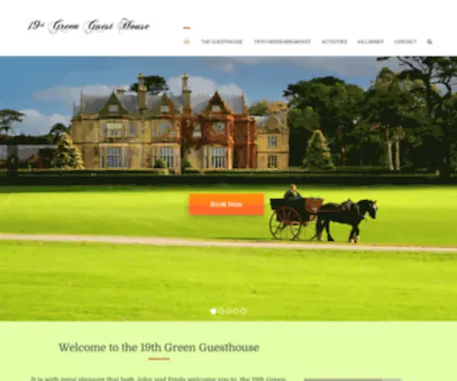 19THgreen-BB.com(The 19th Green Guest house) Screenshot