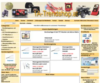 1A-Trendshop.at(Ihr Shop der Zeit) Screenshot