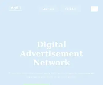 1Adbit.com(Advertisement Network) Screenshot