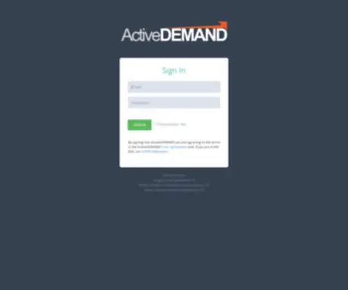 1AD.biz(ActiveDEMAND) Screenshot