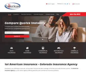 1Aia.com(Auto and Home Insurance in Longmont) Screenshot