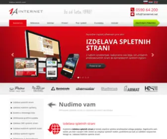 1Ainternet.eu(Izdelava spletnih strani) Screenshot