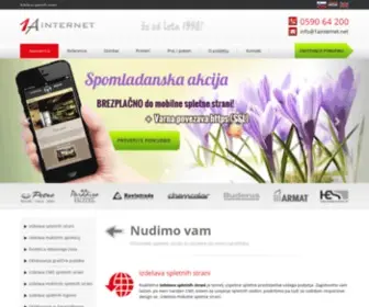 1Ainternet.net(Izdelava spletnih strani) Screenshot