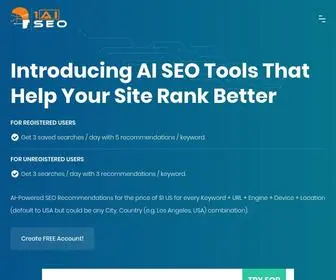 1Aiseo.com(AI SEO) Screenshot
