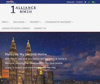 1Alliancemm2H.com(1 ALLIANCE) Screenshot