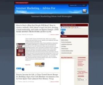 1Amazingincome.com(Internet Marketing) Screenshot