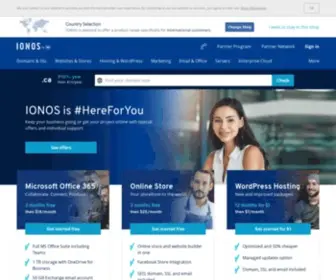 1AND1.ca(IONOS by 1&1) Screenshot