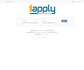 1Apply.com(All jobs) Screenshot
