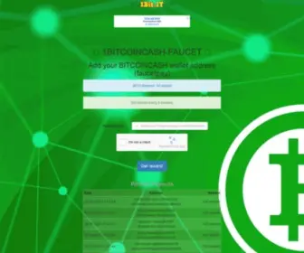 1Bitcoincash-Faucet.xyz(My Blog) Screenshot