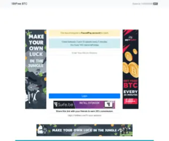 1Bitfree.com(1BitFree BTC) Screenshot