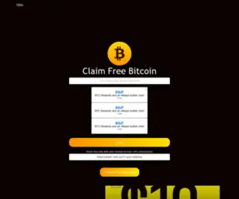 1Bits.xyz(Claim 493 satoshi (0.001 USD)) Screenshot