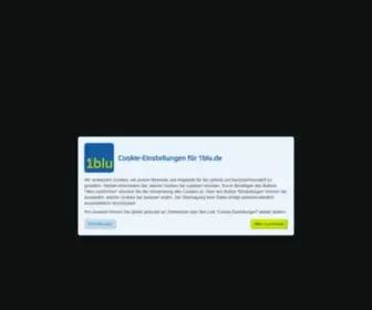 1Blu.de(Webhosting von 1blu) Screenshot