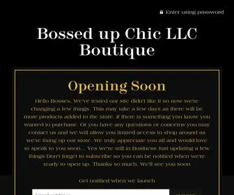 1Bossedupchic.com(Bossed up Chic LLC Boutique) Screenshot