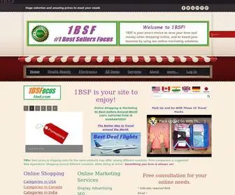 1BSF.com(1BS Focus saves your time & money when shopping & marketing online) Screenshot
