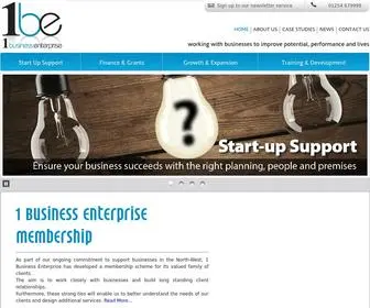 1Businessenterprise.co.uk(1 Business Enterprise Membership) Screenshot