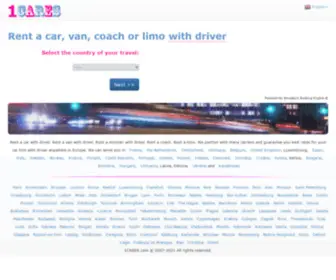 1Cares.com(Car rental with driver in Europe) Screenshot