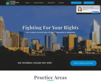1Charlotte.net(Workers' Compensation Lawyers In Charlotte) Screenshot