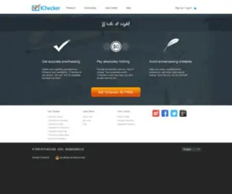 1Checker.com(Proofreading, Grammar Check, and Smart Enrichment) Screenshot