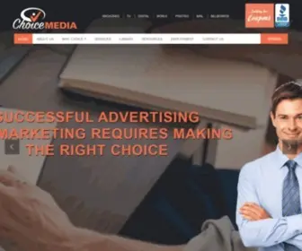 1Choicemedia.com(The Media Company You've Been Looking For) Screenshot