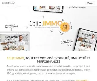 1Clic.immo(Bénéficiez) Screenshot