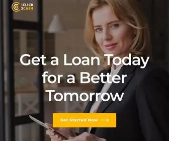 1Click2Cash.com(Personal Loans · Loans $500) Screenshot