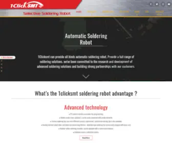 1Clicksmt-Solderingrobot.com(Buy High efficiency soldering robot at competitive prices. 1 Clicksmt Ltd) Screenshot