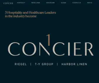 1Concier.com(One stop shop for the hospitality and long term care industry) Screenshot