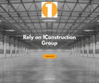 1Constructiongroup.com(1 Construction Group) Screenshot