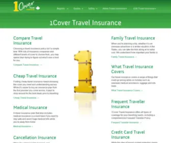 1Cover.ca(Travel Insurance Quotes) Screenshot