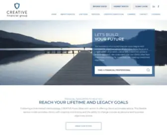1Creative.com(Creative Financial Group) Screenshot
