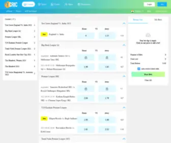 1Cric10.com(1Cric 10) Screenshot