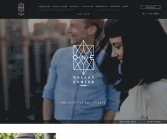 1Dallascenterapartments.com(One Dallas Center) Screenshot