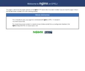 1Day1.org(Test Page for the Nginx HTTP Server on EPEL) Screenshot