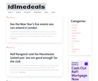 1Dimedeals.com(Just another WordPress site) Screenshot