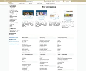 1Directory.net(FREE DIRECTORY FOR BUSINESS WEBSITES) Screenshot