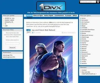 1Divx.pw(Site de t) Screenshot