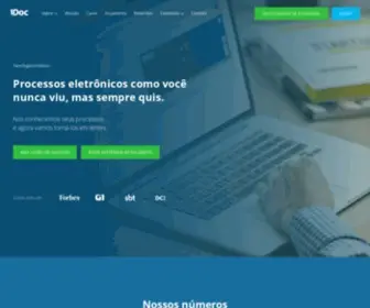 1Doc.com.br(Plataforma de comunicação e gestão documental p/ Órgãos Públicos) Screenshot