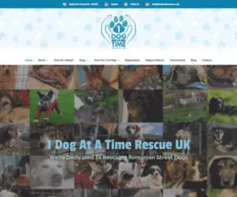 1Dogatatimerescue.org(1 Dog At A Time) Screenshot